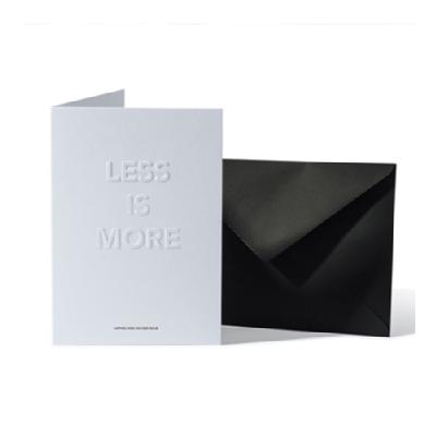 LESS IS MORE（カード＋封筒）